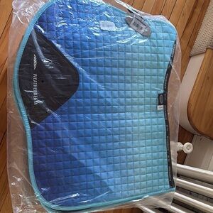 WeatherBeeta Blue Gradient Saddle Pad